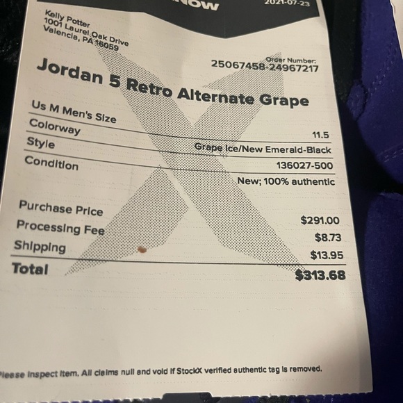 Size 11 retro #5 grapes - Picture 5 of 9